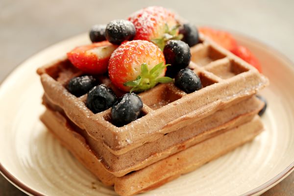 vegan waffles